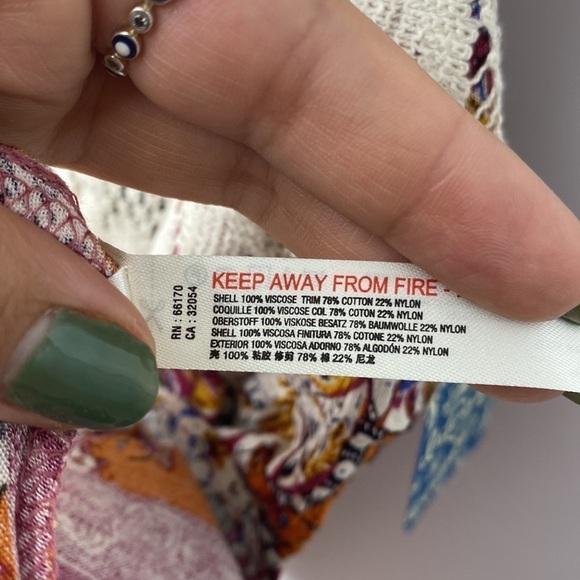 Free People Count Me In Trapeze Mini Dress - Picture 9 of 9